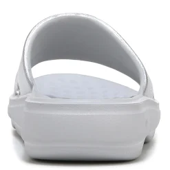 Hot Ryka Women's , Restore Slide Recovery Sandal Silver Grey