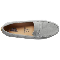 New Samuel Hubbard Women's , Free Spirit Slip-On Gray Suede