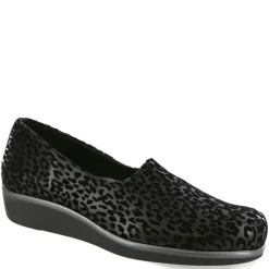 Best SAS Women's , Bliss Slip-On Black / Leopard