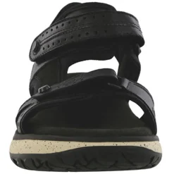 Outlet SAS Women's , Embark Sandal Black Ash