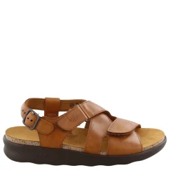 Best SAS Women's , Huggy Sandal Brown Caramel