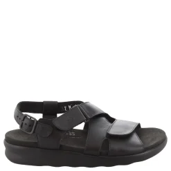 New SAS Women's , Huggy Sandal Black