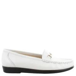 Discount SAS Women's , Metro Slip-On Loafer White
