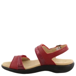 Discount SAS Women's , Nudu Sandal Red Cabaret