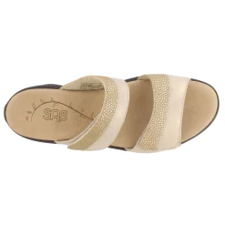 Discount SAS Women's , Nudu Slide Sandal Gold