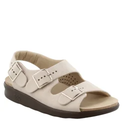 New SAS Women's , Relaxed Sandal Linen Beige