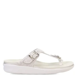 Online SAS Women's , Sanibel Thong Sandal Plata