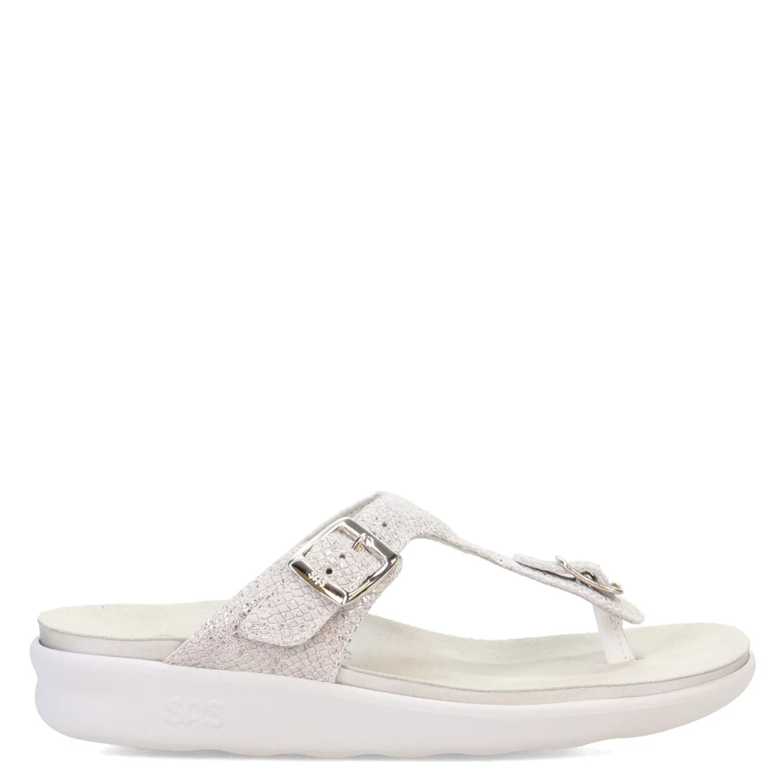 Online SAS Women's , Sanibel Thong Sandal Plata