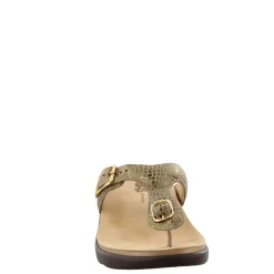 New SAS Women's , Sanibel T-Strap Slide Sandal Olive