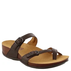 Hot SAS Women's , Shelly Toe Loop Slide Sandal Coffee