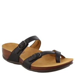Discount SAS Women's , Shelly Toe Loop Slide Sandal Black