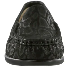 SAS Women's , Simplify Loafer Black Snake Print