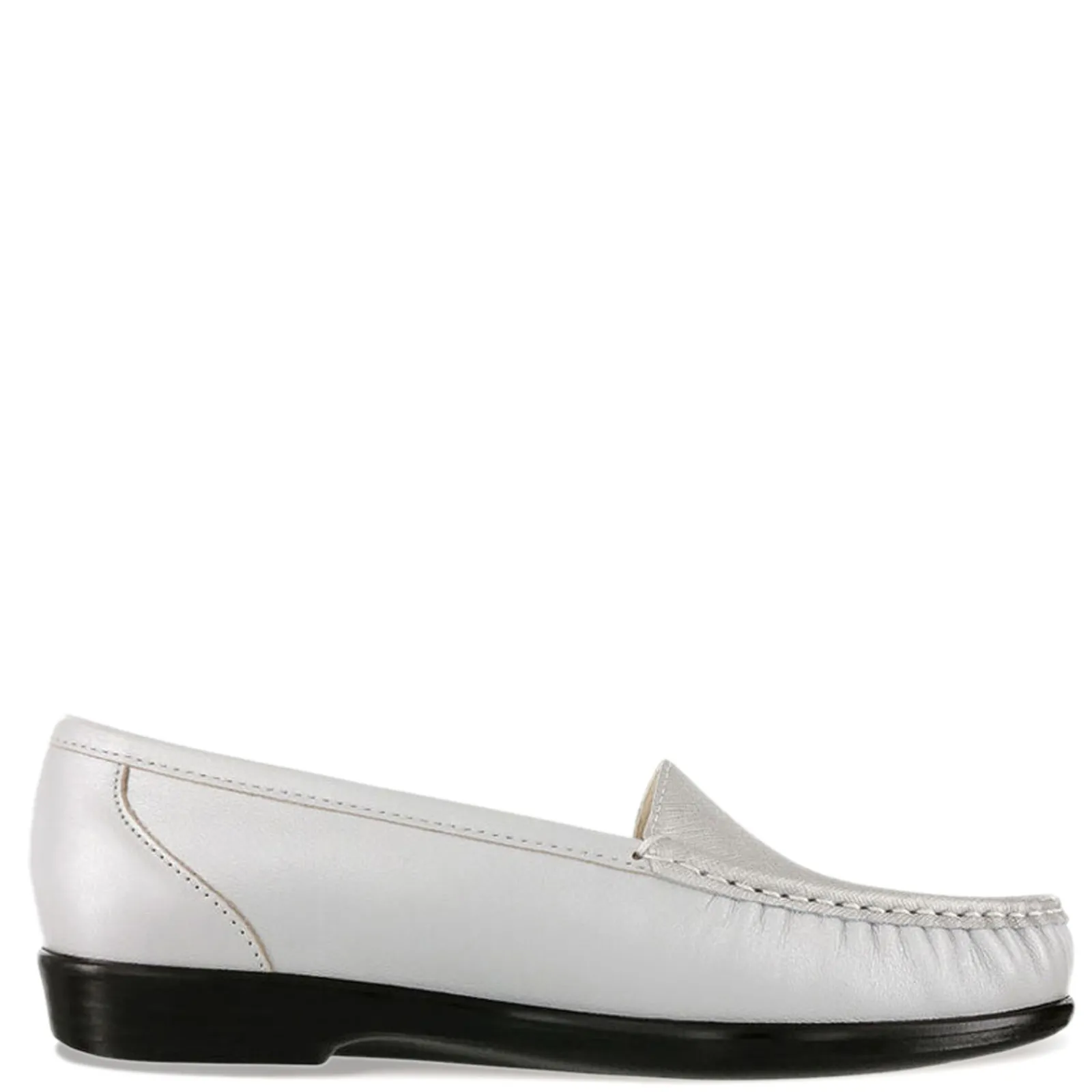 Clearance SAS Women's , Simplify Loafer Silver Light