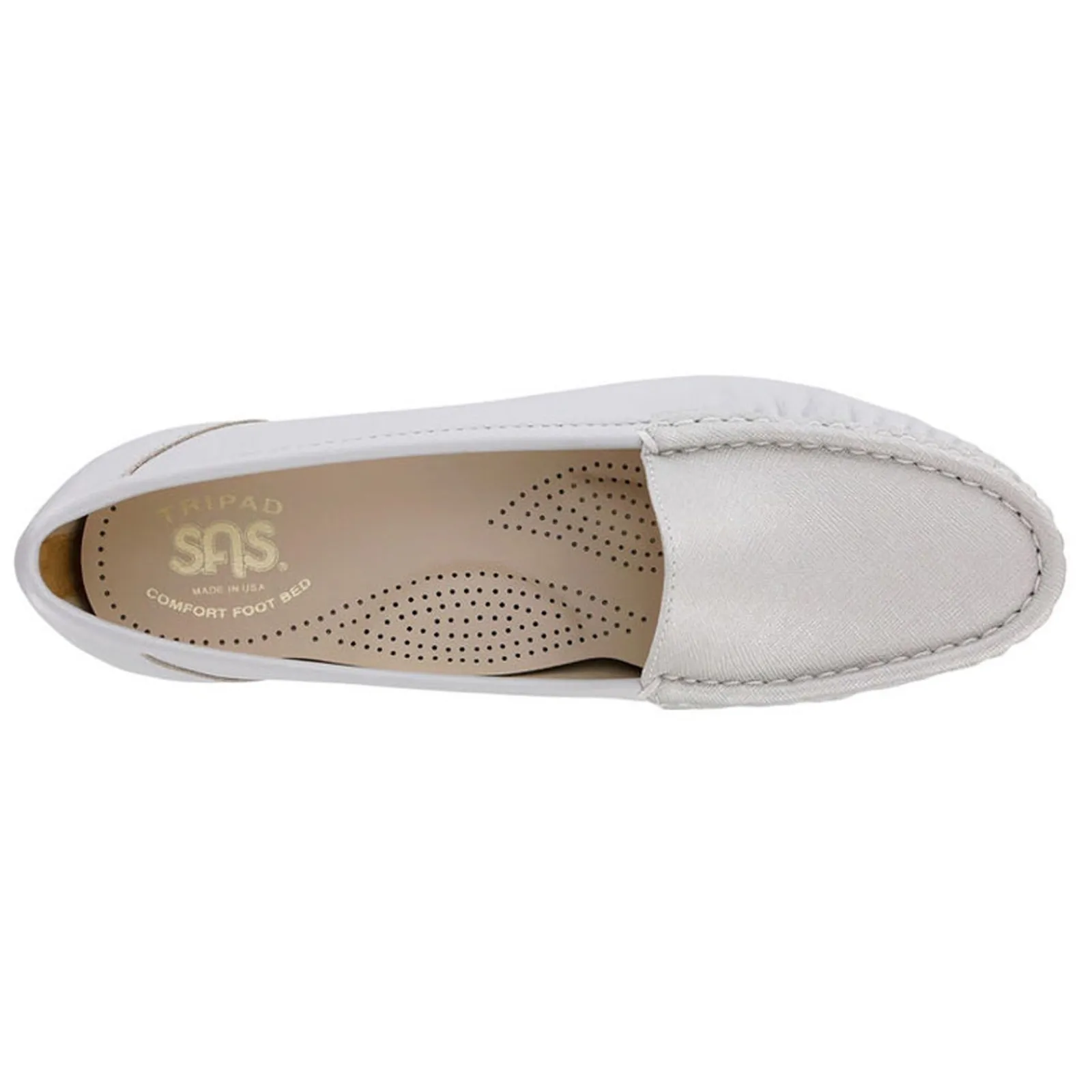 Clearance SAS Women's , Simplify Loafer Silver Light