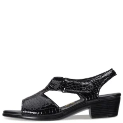 Online SAS Women's , Suntimer Sandal Black Croc