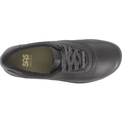 Best SAS Women's , Walk Easy Walking Shoe Black