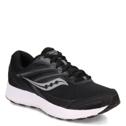 Best Saucony Women's , Cohesion 13 Running Shoe - Wide Width Black/White