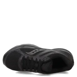 Best Saucony Women's , Cohesion 14 Running Shoe - Wide Width Black/Black