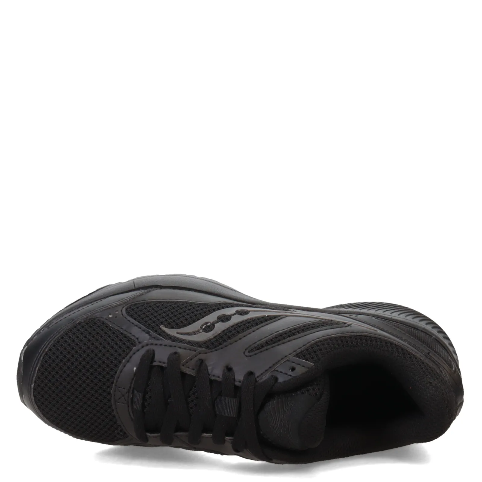 Best Saucony Women's , Cohesion 14 Running Shoe - Wide Width Black/Black