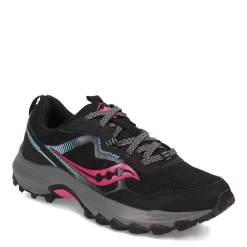 New Saucony Women's , Excursion TR16 Trail Running Shoe Black/Fuschia