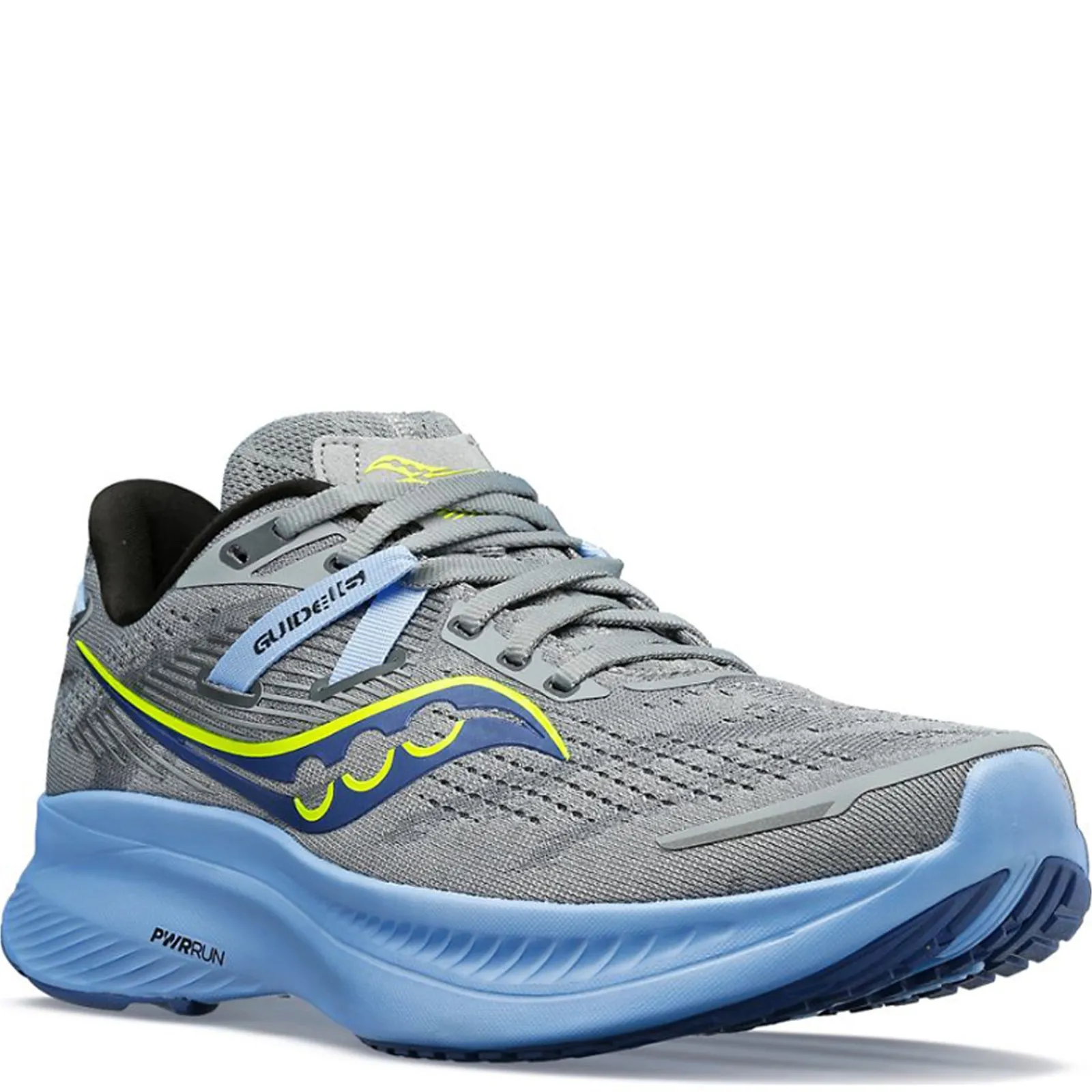 Saucony Women's , Guide 16 Running Shoe - Wide Width Fossil/Ether