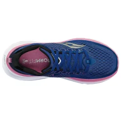 New Saucony Women's , Guide 17 Running Shoe - Wide Width Navy/Orchid