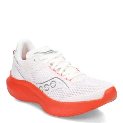 Hot Saucony Women's , Kinvara 14 Running Shoe White/Red/Grey