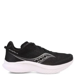 Clearance Saucony Women's , Kinvara 14 Running Shoe - Wide Width Black/White