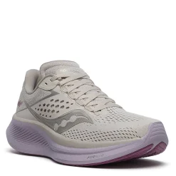 Saucony Women's , Ride 17 Running Shoe Moon/Viola