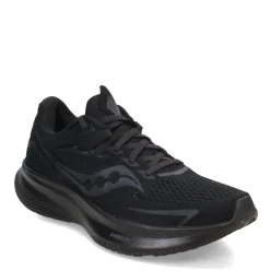Hot Saucony Women's , Ride 15 Running Shoe Triple Black