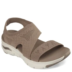 Clearance Skechers Women's , Arch Fit - Brightest Day Sandal Mocha