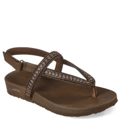 Online Skechers Women's , Arch Fit Meditation Sandal Chocolate