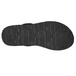 New Skechers Women's , Arch Fit Meditation - Fancy Love Sandal Black Multi