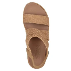 Clearance Skechers Women's , Arch Fit Beverlee - Love Stays Sandal Tan