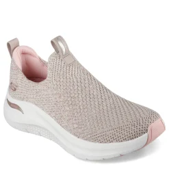Sale Skechers Women's , Arch Fit 2.0 - Sheer Shimmer Sneaker Taupe