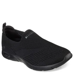 Sale Skechers Women's , Arch Fit Refine - Don't Go Slip-On - Wide Width Black