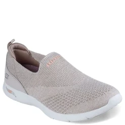 Outlet Skechers Women's , Arch Fit Refine - Don't Go Slip-On Taupe