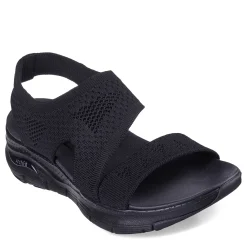 Best Skechers Women's , Arch Fit - Brightest Day Sandal Solid Black