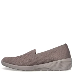 Skechers Women's , Arya - Clear Skies Slip-On Dark Taupe