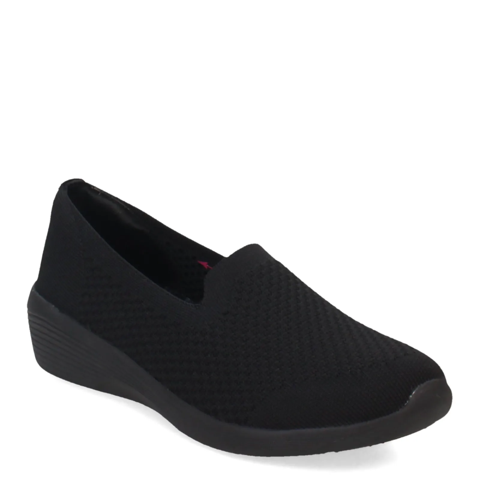 Sale Skechers Women's , Arya - Clear Skies Slip-On Black/Black