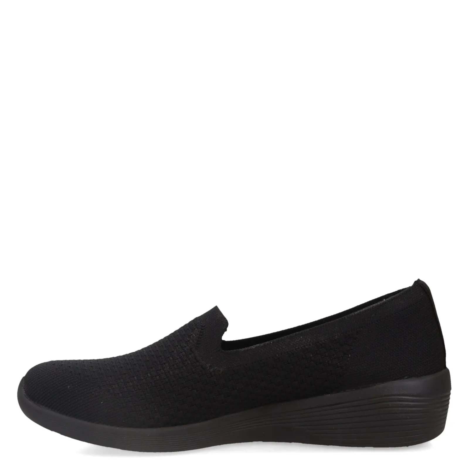 Sale Skechers Women's , Arya - Clear Skies Slip-On Black/Black