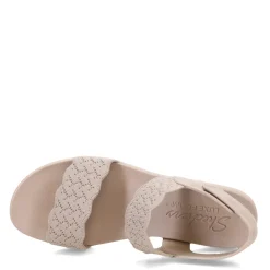 New Skechers Women's , Arya - On The Rise Sandal Taupe