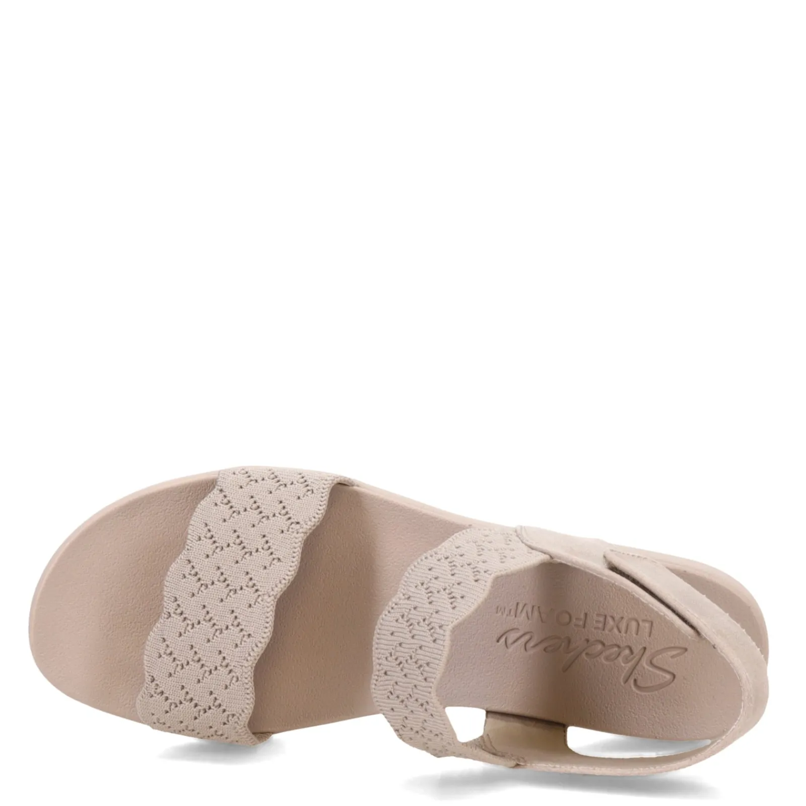 New Skechers Women's , Arya - On The Rise Sandal Taupe