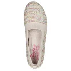 Outlet Skechers Women's , Be-Cool - Sherbet Skies Slip-On Natural Multi