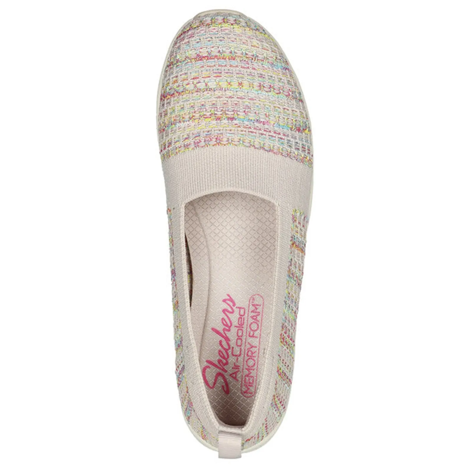 Outlet Skechers Women's , Be-Cool - Sherbet Skies Slip-On Natural Multi