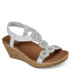 Outlet Skechers Women's , Beverlee - Date Glam Sandal Off White