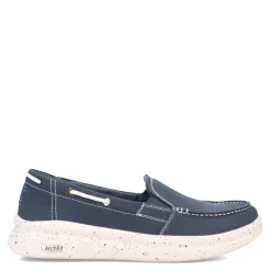 Discount Skechers Women's , BOBS Arch Fit Skipper - Playful Brisk Slip-On Navy