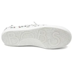 Discount Skechers Women's , BOBS Beach Bingo - Painter Paws Sneaker White Multi