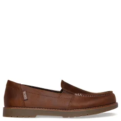 Skechers Women's , BOBS Chill Lugs - Central Look Loafer Brown