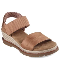 Online Skechers Women's , BOBS Desert Chill - City Scapes Sandal Chestnut